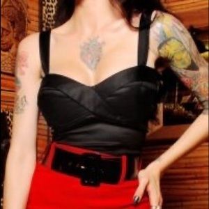 Deadly Dames Vamp Top